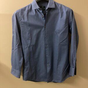 BOSS-HUGO BOSS SLIM FIT TRAVEL FRIENDLY MENS  SHIRT  43/17